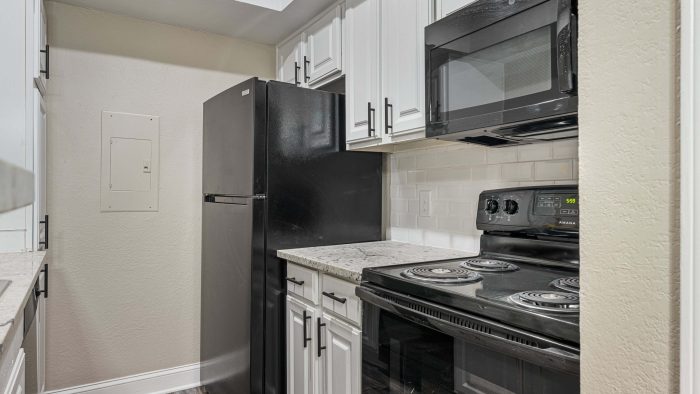 Apartment Kitchen at The Pinnacle Apartments