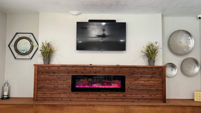 The Pinnacle Apartment Homes Fireplace